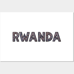 Rwanda Posters and Art